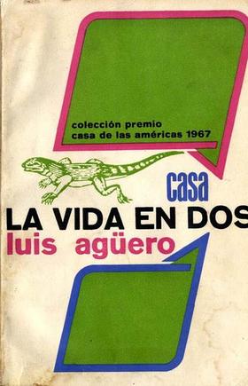 Portada de la novela “La vida en dos”, de Luis Agüero