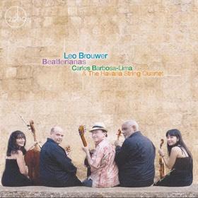 Portada del disco Leo Brouwer, Beatlerianas