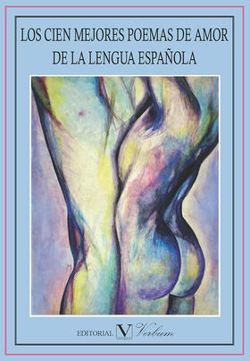 Portada de Los cien mejores poemas de amor de la lengua española, de la editorial Verbum