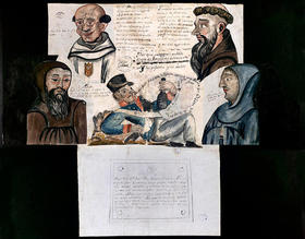 Pasquín contra Louis de Clouet, 1833
