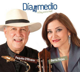 Portada del disco Día y Medio, de Paquito D’Rivera y Berta Rojas