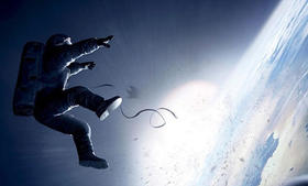 Escena de la película Gravity