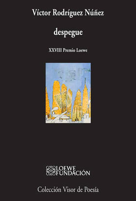 Portada del libro de poesía despegue, de Víctor Rodríguez Núñez