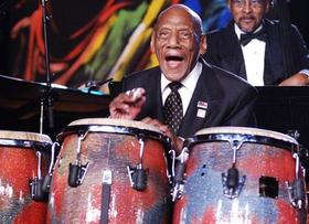 El percusionista Cándido Camero