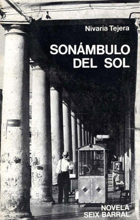 Cubierta de la novela de Nivaria Tijera, con una foto de Paolo Gasparini