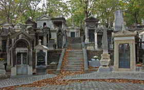 El cementerio más grande y famoso de París, el Pere-Lachaise