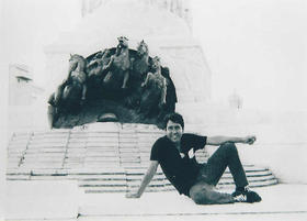 El escritor José Mario (foto cortesía de Reinaldo García Ramos)