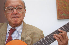 El guitarrista venezolano Alirio Díaz. El guitarrista venezolano Alirio Díaz