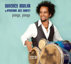Carátula del álbum Piango, piango, de Yuvisney Aguilar. Carátula del álbum Piango, piango, de Yuvisney Aguilar