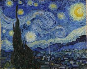 La noche estrellada, de Vincent van Gogh