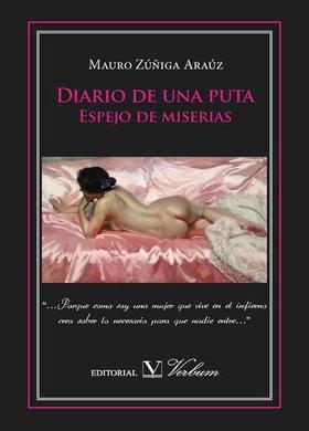 Portada de la novela Diario de una puta. Espejo de miserias