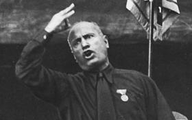 El gobernante italiano Benito Mussolini, quien ejerció el periodismo