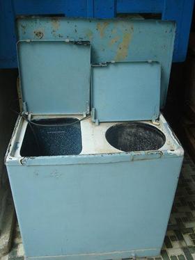 Lavadora soviética, Cuba. Lavadora soviética, Cuba