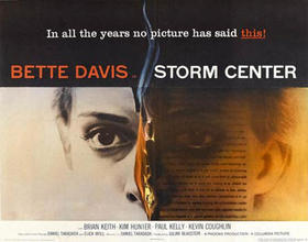 Storm Center, cartel anunciador de Saul Bass