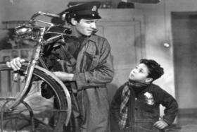 Fotograma de la película Ladrón de bicicletas