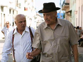 Los actores Enrique Molina y Reynaldo Miravalles