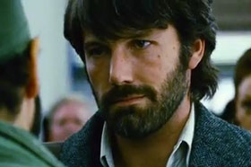 Ben Affleck en la película Argo, de la cual también es director