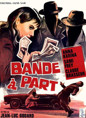 Cartel del filme de Godard