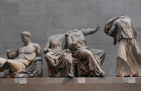 Los «Elgin Marbles» en el Museo Británico