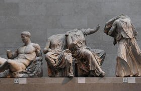 Los “Elgin Marbles” en el Museo Británico. Los «Elgin Marbles» en el Museo Británico