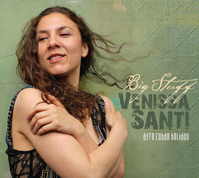 Portada del disco Big Stuff. Afro Cuban Holiday, de Venissa Santí