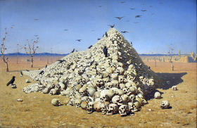 La apoteosis de la guerra, de Vasily Vereshchagin