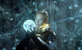 Escena del filme Prometheus