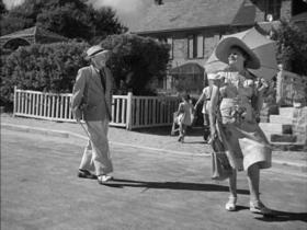 Escena de la película Las vacaciones de M. Hulot, de Jacques Tati
