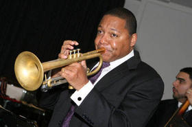El trompetista norteamericano Wynton Marsalis