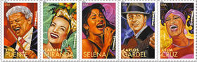 Sellos postales de la colección “Leyendas latinas”