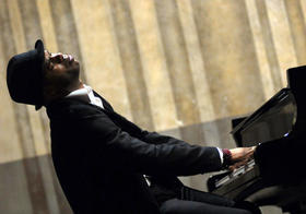 El pianista cubano Roberto Fonseca