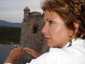 La actriz cubana Isabel Santos