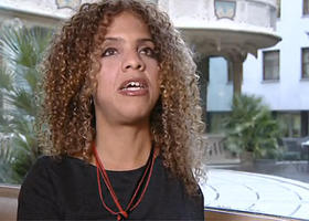 La cantante cubana Danays Bautista