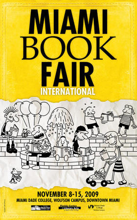 Cartel de la Feria del Libro.