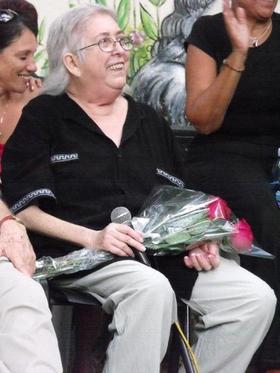 Sara González, el 25 de diciembre en “El jardín de la Gorda”, su última aparición en público