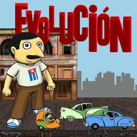 Imagen de presentación del videojuego “Evolución”