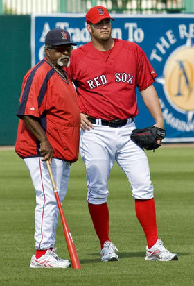 Luis Tiant, ex jugador de los Medias Rojas de Boston