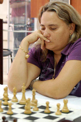 La GM cubana Maritza Arribas