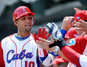 El pelotero cubano Yulieski Gourriel