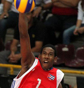 El santiaguero Wilfredo León, figura destacada del voleibol masculino cubano