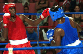 El semicompleto Julio César la Cruz (Izq.), campeón mundial y panamericano, liderará a la escuadra cubana en el Córdoba Cardín a partir del próximo 1 de junio