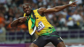 El atleta jamaicano Usain Bolt