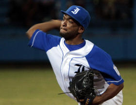 El lanzador industrialista Odrisamer Despaigne. El lanzador industrialista Odrisamer Despaigne
