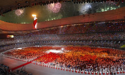 China Consigue Una Espectacular Inauguracion De Los Juegos Olimpicos Tema Pekin 2008 Temas Deportes Cuba Encuentro