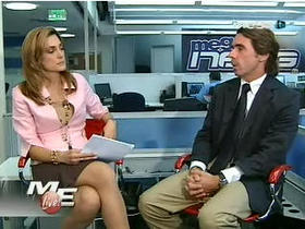  El ex presidente del gobierno español (1996-2004) habla sobre Cuba con María Elvira Salazar