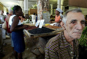 Un mercado de La Habana. (AP)