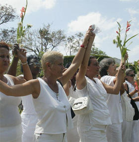 Damas de Blanco, cuatro años exigiendo la libertad de sus familiares presos