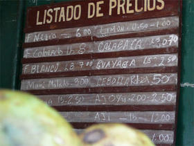 Precios en los mercados de La Habana: por las nubes. (EER)