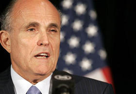 Rudolf Giuliani, aspirante a la candidatura republicana para las elecciones norteamericanas de 2008