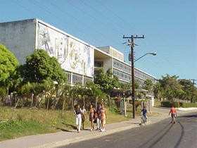 Edificio del rectorado de la Universidad de Oriente.